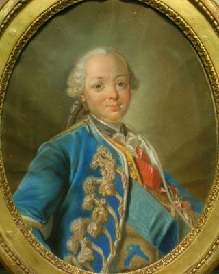 Lot 2028 - French School 18th Century Portrait of a...