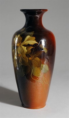 Lot 2412 - Weller Louwelsa Pottery Vase Of tapering ovoid...