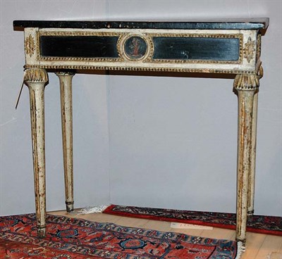 Lot 459 - Italian Neoclassical Painted Console Late...