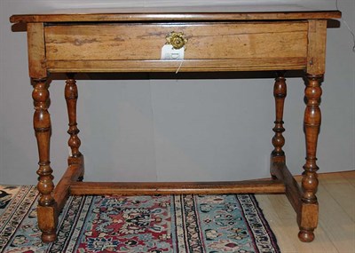 Lot 359 - Continental Baroque Walnut Side Table The...