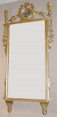 Lot 456 - Italian Neoclassical Gilt-Wood Mirror Late...