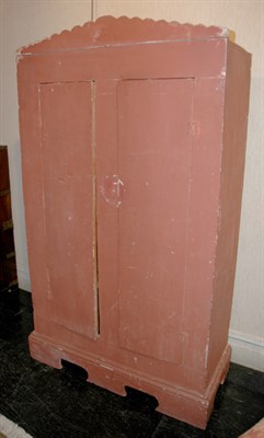 Lot 3188 - Provincial Painted Two-Door Cupboard Height 60...