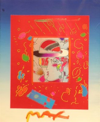 Lot 74 - Peter Max American, b.1937 UNTITLED Signed Max...