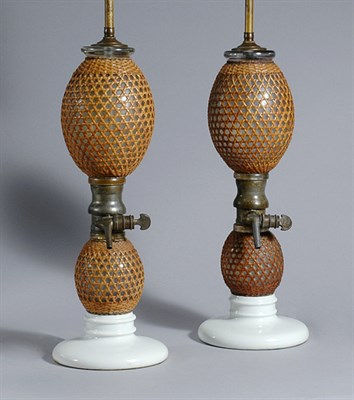 Lot 3300 - Pair of French Bronze Mounted Seltzer Bottles...