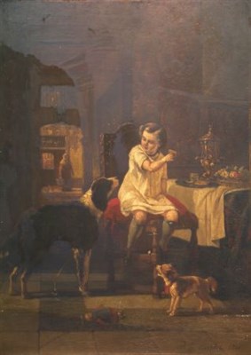 Lot 2007 - Paul Emile Nicolie Belgian, 1828-1894 YOU HAD...
