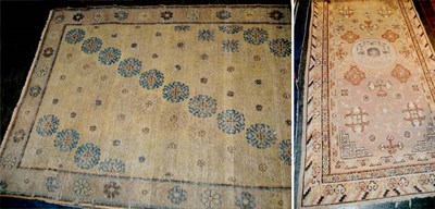 Lot 702 - Khotan Rug East Turkestan, late 19th century...