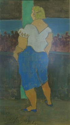 Lot 106 - Joseph Solman American, b.1909 STANDING WOMAN...