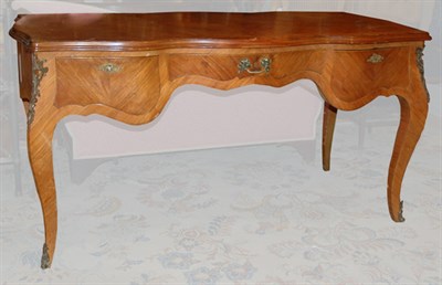 Lot 3478 - Louis XV Style Walnut Bureau Plat Height 31...