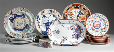Lot 196 - Four Sets of English Porcelain and Ironstone...