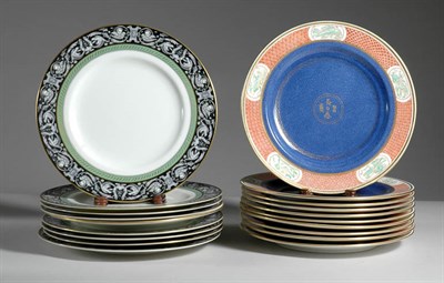 Lot 270 - Set of Ten Wedgwood Porcelain Dinner Plates;...