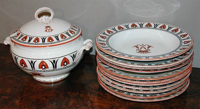 Lot 3489 - Minton Porcelain Partial Dinner Service...