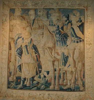 Lot 672 - Aubusson Tapestry France, 18th century...