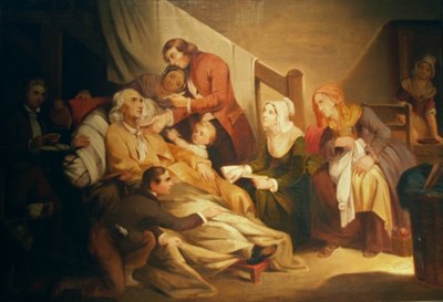 Lot 2118 - Manner of Jean-Baptiste Greuze The Paralytic...