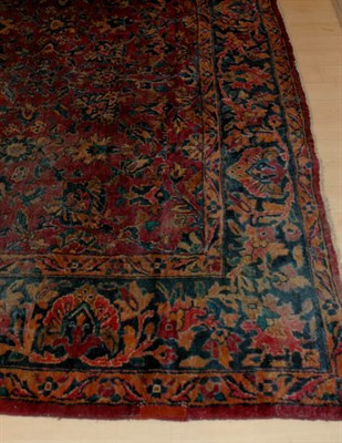 Lot 3644 - Mahal Carpet Central Persia, second quarter of...