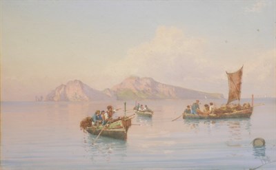 Lot 2004 - G. Giulti Neapolitan, 19th century Boating...