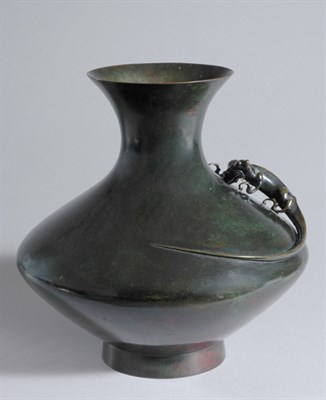 Lot 1250 - Chinese Bronze Vase 19th Century Of...