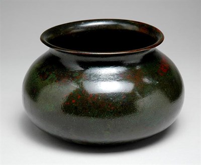 Lot 1252 - Chinese Bronze Vase 19th Century Of squat...