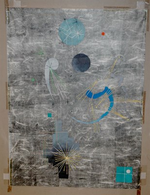 Lot 154 - Rolph Scarlett COMPOSITION Color monotype,...