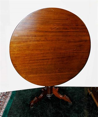 Lot 3166 - Georgian Style Mahogany Tilt-Top Table Height...
