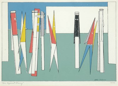 Lot 3263 - Attilio Salemme ONE AGAINST MANY Color...