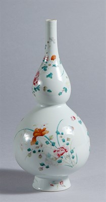 Lot 1100 - Chinese Famille Rose Porcelain Double Gourd...