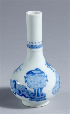 Lot 1102 - Chinese Blue and White Porcelain Miniature...