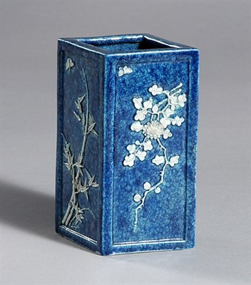 Lot 1378 - Chinese Robin's-Egg Blue and White Glazed...