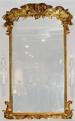 Lot 560 - Rococo Style Gilt-Wood Mirror Height 7 feet 4...