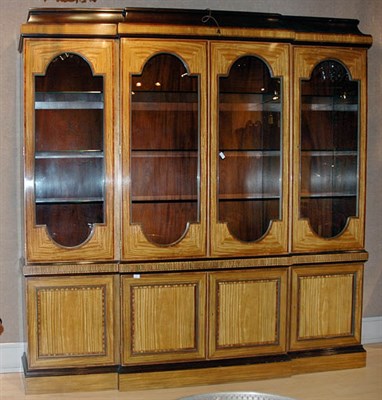 Lot 3594 - Georgian Style Satinwood and Mahogany...