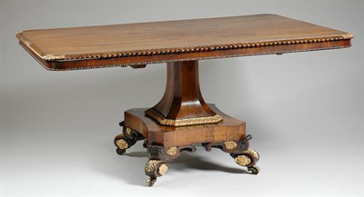 Lot 2541 - Regency Parcel Gilt and Rosewood Breakfast...