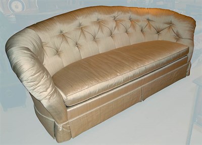 Lot 1116 - Button Back Upholstered Sofa Length 7 feet 6...