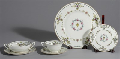 Lot 228 - Royal Worcester Porcelain Dinner Service In...