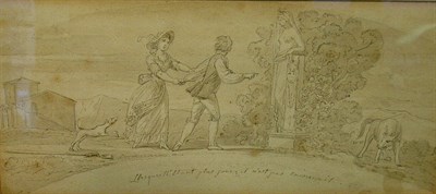 Lot 2030 - Attributed to Auguste Desprez Shepherd and...