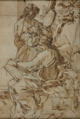 Lot 2017 - Attributed to Taddeo Zuccaro The Cardinal...