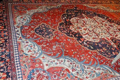 Lot 2604 - Sarouk-Fereghan Carpet North Persia, last...