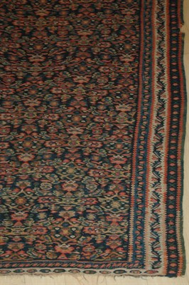 Lot 2576 - Senna Kilim Northwest Persia, last quarter of...