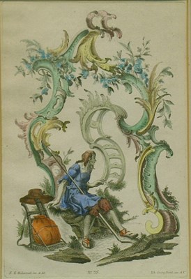Lot 2031 - (i) Johann Georg Hertel, after F.X. Haberman...