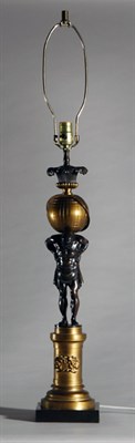 Lot 2106 - Neoclassical Style Gilt and Patinated-Bronze...