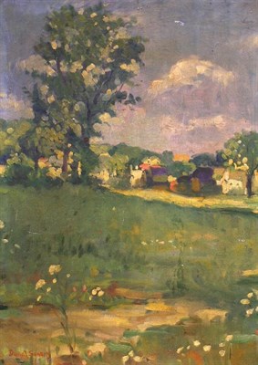Lot 3076 - Daniel Francois Santry American, 1858-1915...