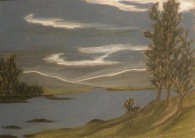 Lot 8 - (i) 20th Century School WATERSIDE LANDSCAPE...