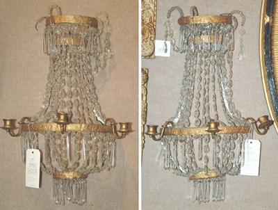 Lot 237 - Pair of Neoclassical Style Gilt-Metal and...