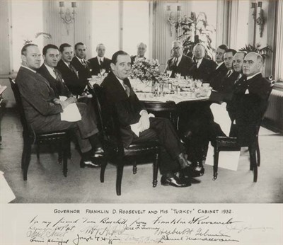 Lot 3015 - ROOSEVELT, FRANKLIN DELANO Photograph...