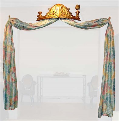 Lot 3234 - Louis XVI Style Gilt-Wood Bed Corona with...
