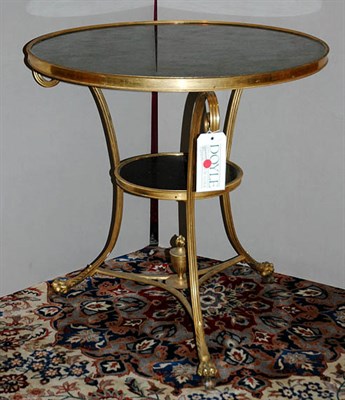 Lot 3573 - Neoclassical Style Gilt-Metal and Marble...