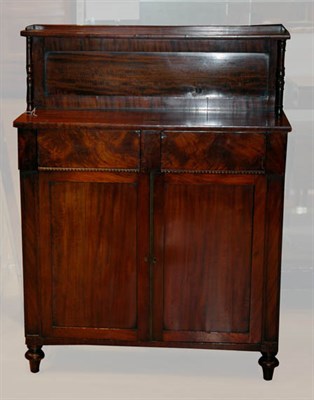 Lot 3328 - Regency Style Mahogany Chiffonier Height 49...