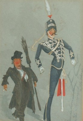 Lot 6 - American School Scenes With A Uniformed...