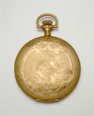 Lot 108A - Gold Hunting Cased Pocketwatch