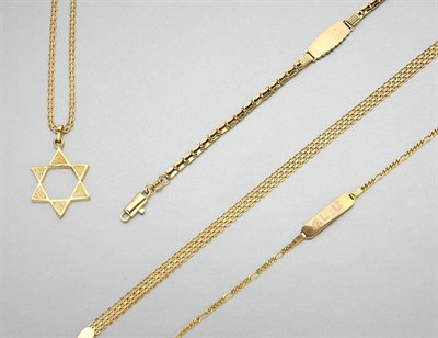 Lot 74 - Group of Assorted Gold Jewelry
