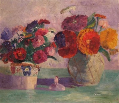 Lot 34 - M.F. Gaffney American, 20th Century Floral...