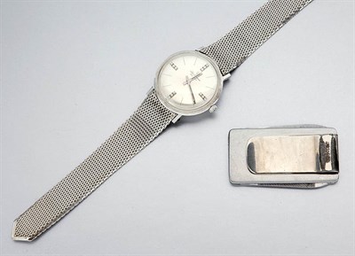 Lot 136 - Gentleman's Wristwatch and Money Clip